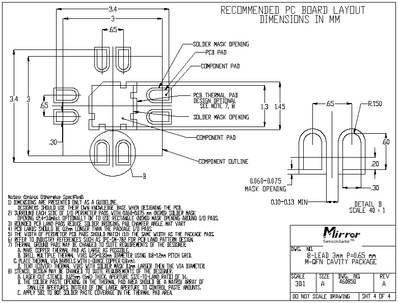 Bottom View of QFN - Click to Enlarge